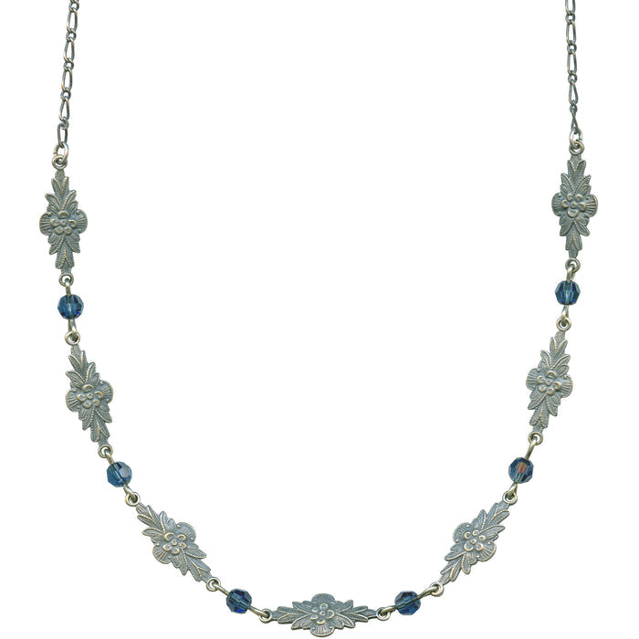 Owen Glass Collection Grace 9 Necklace featuring a delicate chain with a minimalist pendant design.