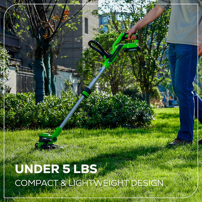 Greenworks 40V 13 in Cordless String Trimmer, Tool Only - Used, In Good Condition