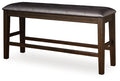 Haddigan Dark Brown DBL Counter UPH Bench (1/CN) - Brand New