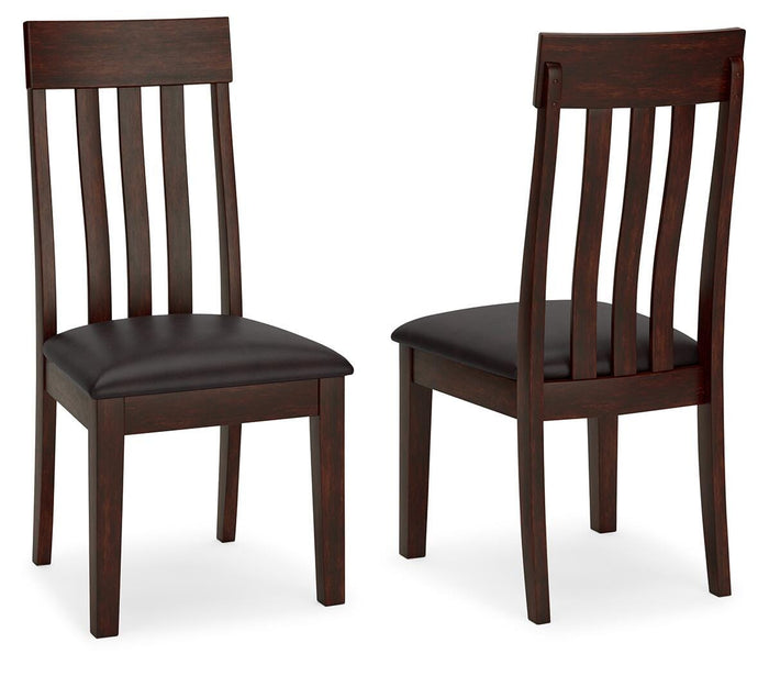 Haddigan Dark Brown Dining UPH Side Chair (Priced Per Item, Must Order 2, 4, 6, or 8) - Brand New
