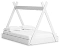 Hallityn White Full Tent Complete Bed in Box - Brand New