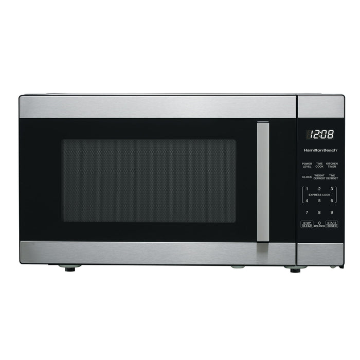Hamilton Beach 1.6 Cu ft Sensor Cook Countertop Microwave Oven in Stainless Steel, New - Brand New