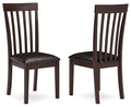 Hammis Dark Brown Dining UPH Side Chair (Priced Per Item, Must Order 2, 4, 6, or 8) - Brand New