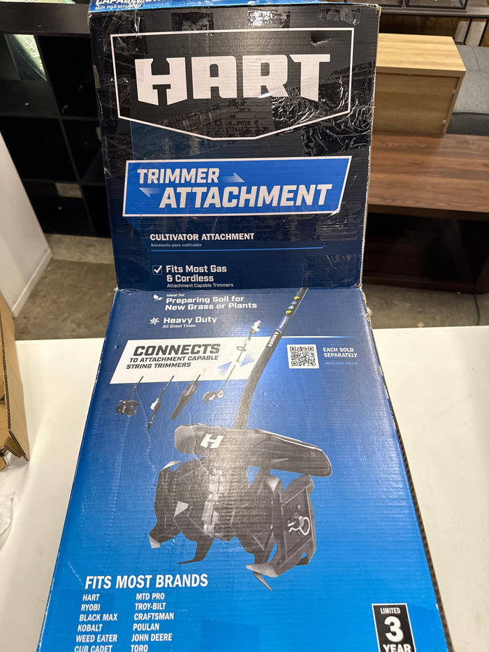 HART Tiller Attachment (for Attachment Capable Trimmer) - Brand New