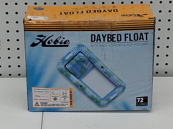 Hobie Inflatable Day Bed Float with Backrest, Ages 8 & up, Unisex - Brand New