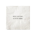 HOLIDAY COCKTAIL NAPKINS