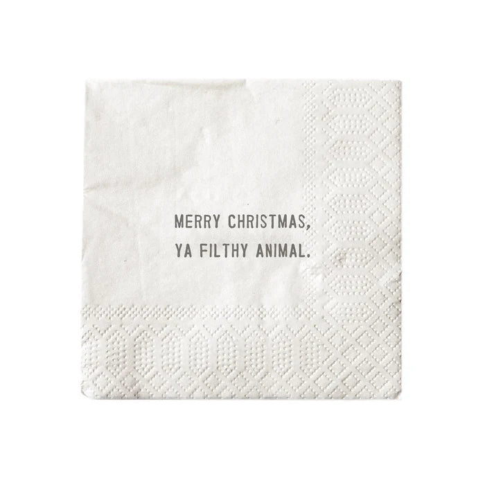 HOLIDAY COCKTAIL NAPKINS
