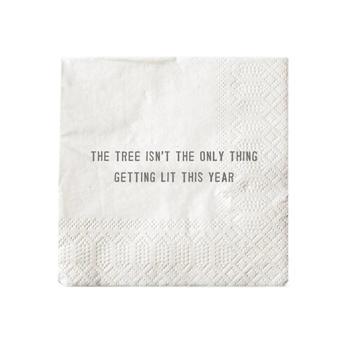 HOLIDAY COCKTAIL NAPKINS