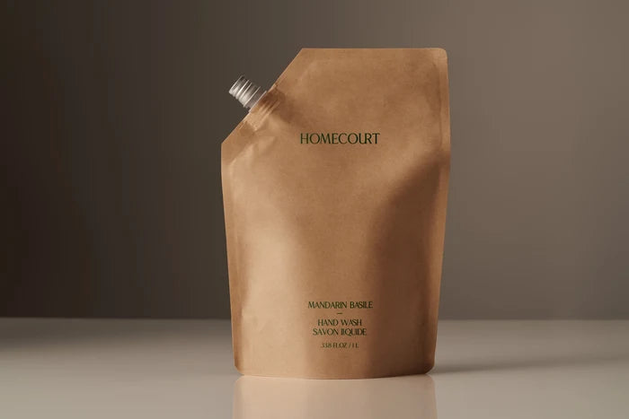 HOMECOURT HAND WASH REFILL - MANDORIN BASIL