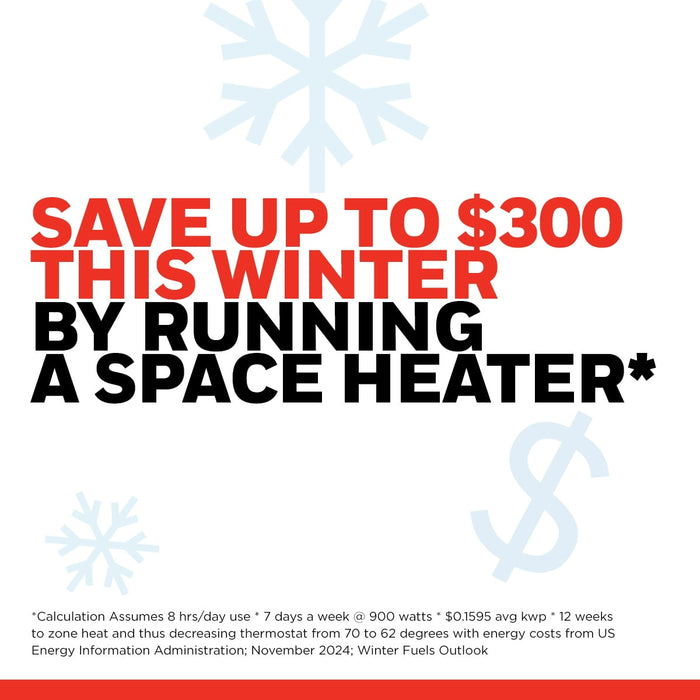 Honeywell 360 Surround Space Heater for Indoor Use, Small Electric Space Heater, White, HHF360W - new