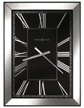 Howard Miller Ceara Rectangular Wall Clock - High Gloss Black - Roman Numerals - 625-612