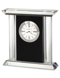 Howard Miller Colonnade Optical Crystal & Black Glass Carriage Clock, White Dial - 645-745_e9d56692-1edc-4da9-b0cf-619d1c5d6f1a