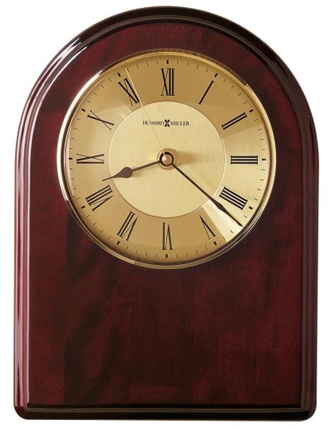 Howard Miller Honor Time III Clock - Plaque - Arched Top - Rosewood - 625-257