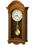 Howard Miller Jayla Pendulum Wall Clock - Legacy Oak Finish - Chiming - 625-467