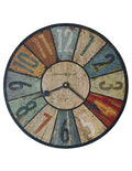 Howard Miller Sylvan II Wall Clock - Distressed Multi-Color Dial - 13 Inches - 620-503_f8856a41-df6f-4d75-a54e-1a5a367b4a0a