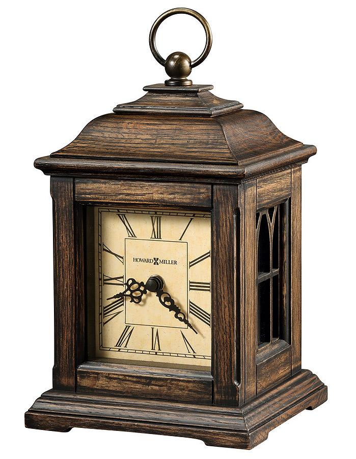 Howard Miller Talia Carriage Mantel Clock - Antique Oak Finish - Aged dial - 635-190_d99a0577-937f-4d6f-bed6-ec82b14289b6