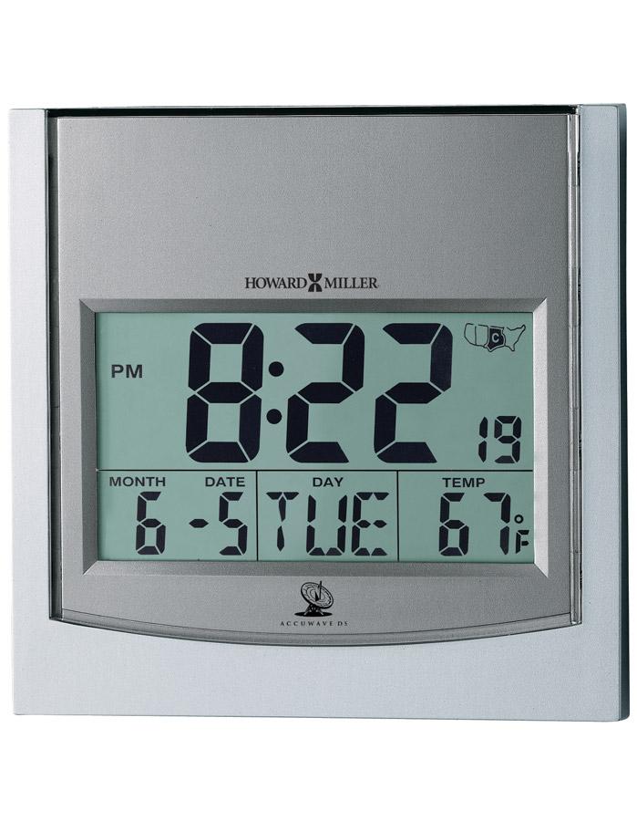 Howard Miller Techtime I Accuwave DS Radio-Controlled Clock - Temperature - 625-235_ce30bfab-500f-4608-a62d-b55d026914b6