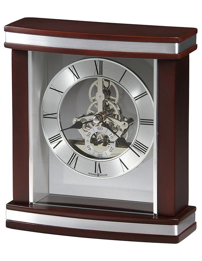 Howard Miller Templeton Skeleton Table Clock - Roswood - Silver Dial & Movement - 645-673_cae222a2-0660-416c-9864-baf94e2ed971