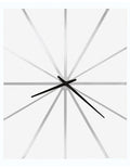 Howard Miller Zander Oversized Wall Clock - Gloss White Dial - Black Hands - 625-616