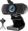 Hrayzan HD Webcam with Microphone, Plug and Play|WIN 10,11,MAC