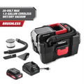 Hyper Tough 1.5 Gallon Wet Dry Vac, 20V Max, Brushless Motor, Cordless, Battery and Charger Included - Brand New