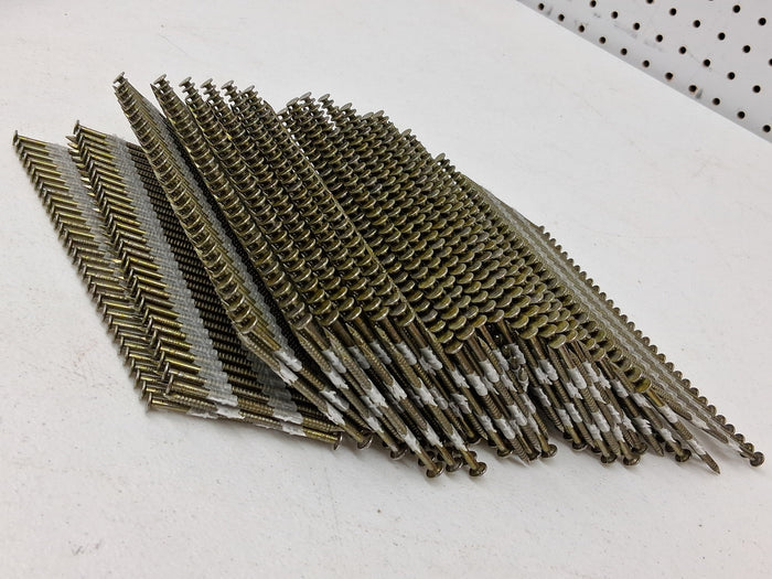 Hyper Tough 21-Degree 2-3/8 in. Plastic Collated Framing Nails, 1000 Count, Hardware Nails - Brand New