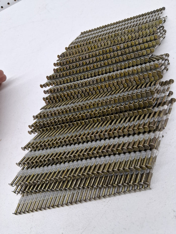 Hyper Tough 21-Degree 2-3/8 in. Plastic Collated Framing Nails, 1000 Count, Hardware Nails - Brand New