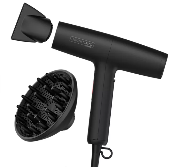 InfinitiPRO by Conair DigitalAIRE Hair Dryer with Brush and Storage Bag - Brand New - Open Box