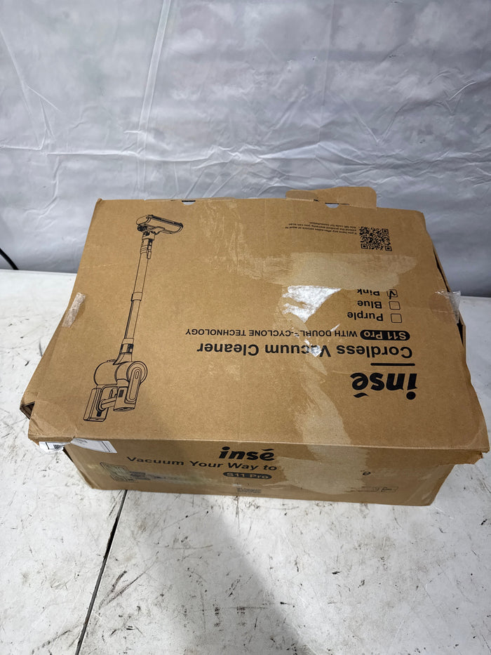 INSE S11 PRO Cordless Vacuum Cleaner, with 30Kpa 350W Suction, Max 50 Min Runtime for Hard Floor Pet Hair - New