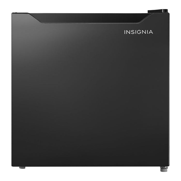 Insignia - 1.7 Cu. Ft. Mini Fridge with Door Storage and ENERGY STAR Certification - Black - Brand New