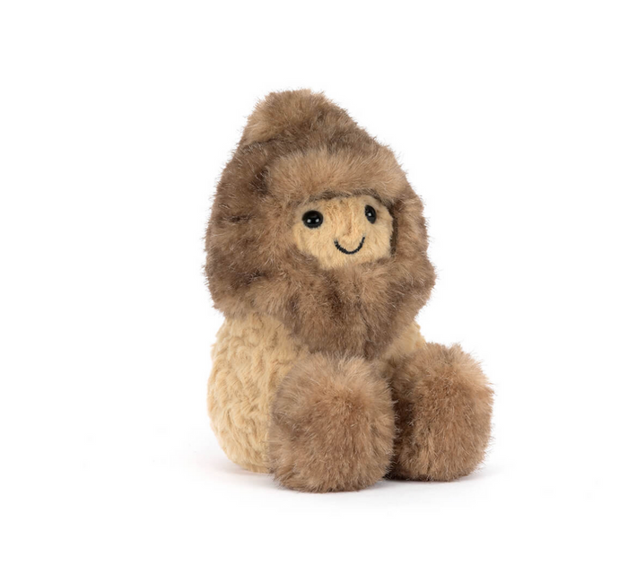 JELLYCAT AMUSEABLES PEANUT YETI OUTFIT