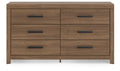 Jonnifer Auburn Six Drawer Dresser - Brand New