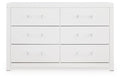 Jonnifer White Six Drawer Dresser - Brand New