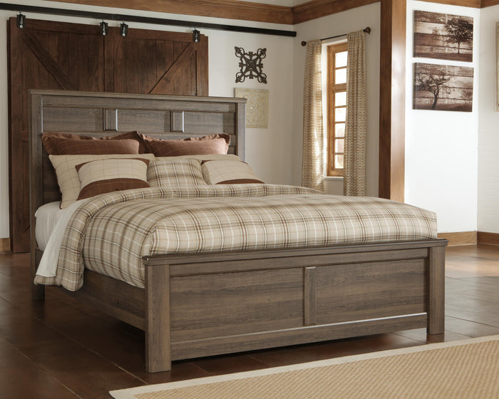 Juararo Dark Brown Two Drawer Night Stand - Brand New