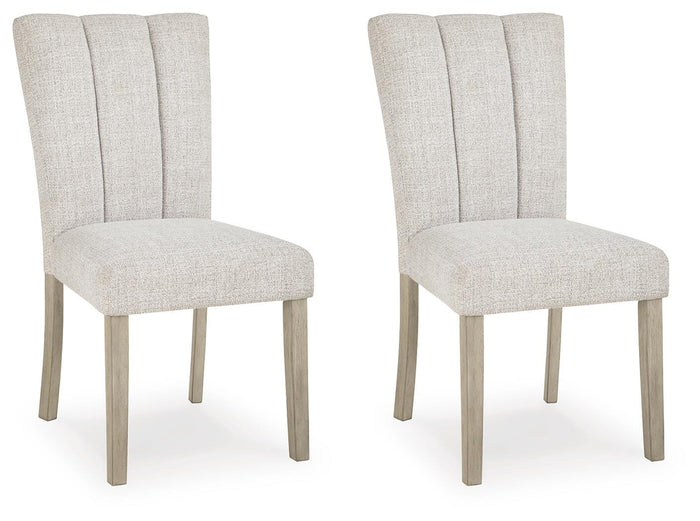 Karmenton Bisque Dining UPH Side Chair (Priced Per Item, Must Order 2, 4, 6, or 8) - Brand New