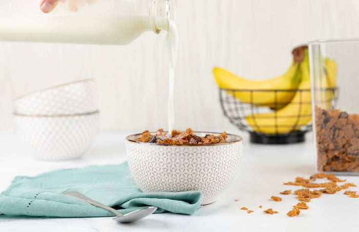 Kook Ceramic Cereal Bowls, 22 oz, Set of 4, Narbonne Collect