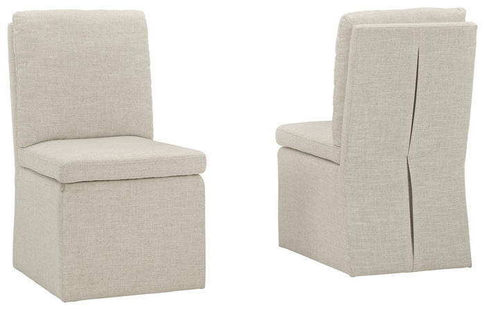 Krystanza Oatmeal Dining UPH Side Chair (Priced Per Item, Must Order 2, 4, 6, or 8)