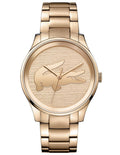 Lacoste Ladies Victoria Fashion Watch - Rose Gold Tone - Rose Gold Tone Bracelet - 2001015