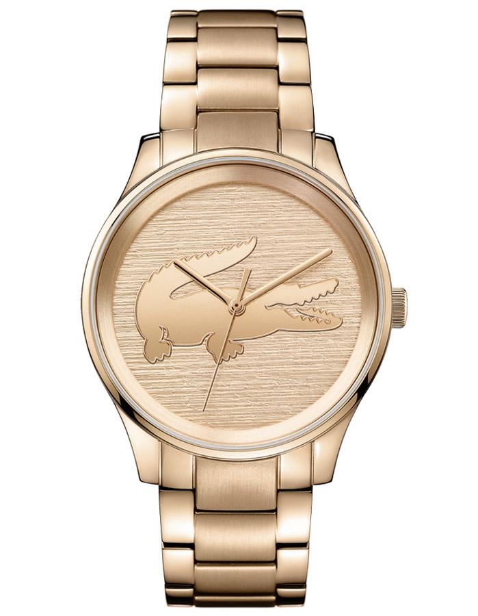 Lacoste Ladies Victoria Fashion Watch - Rose Gold Tone - Rose Gold Tone Bracelet - 2001015