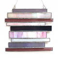 ladder suncatcher - amethyst