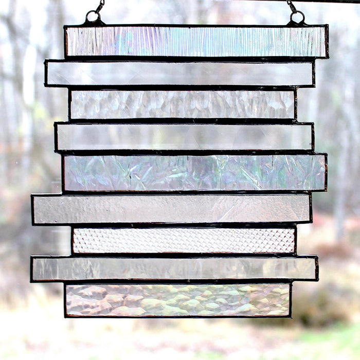 ladder suncatcher - crystal clear