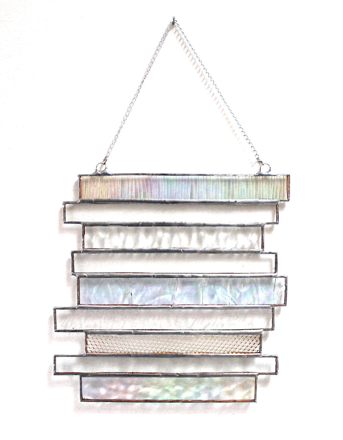 ladder suncatcher - crystal clear
