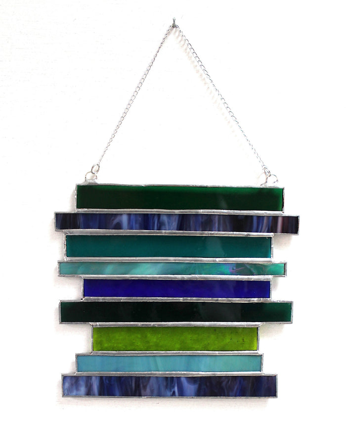 ladder suncatcher - seaweed