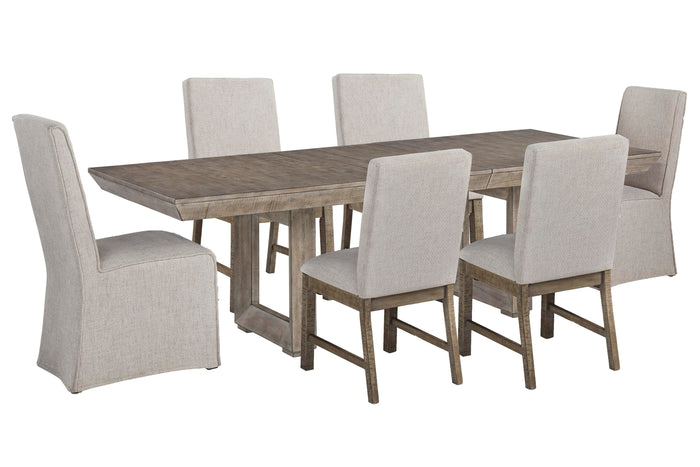Langford Light Grayish Brown Dining Collection