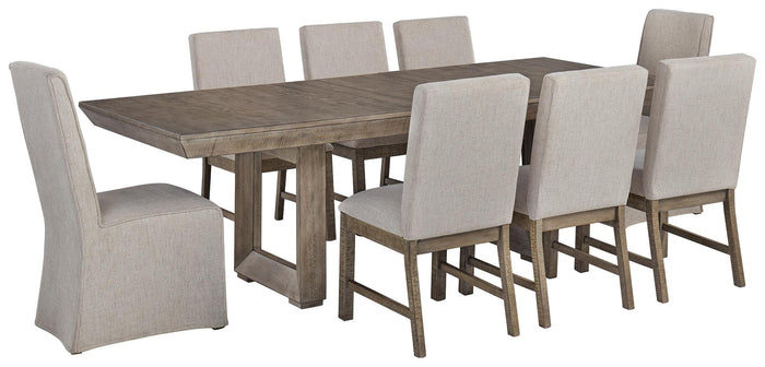 Langford Light Grayish Brown Dining Collection