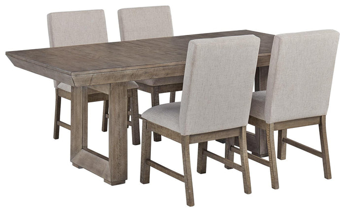 Langford Light Grayish Brown Dining Collection