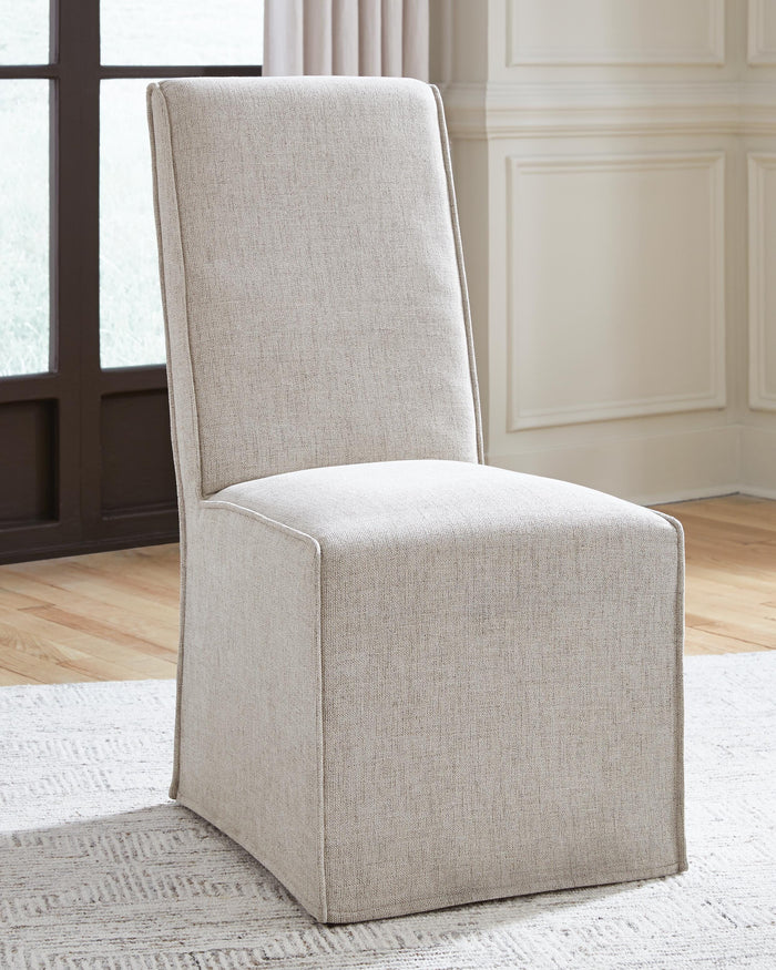 Langford Light Grayish Brown Dining UPH Side Chair (Priced Per Item, Must Order 2, 4, 6, or 8)