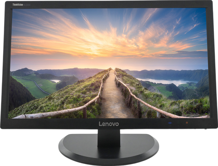 Lenovo E2224a GRADE A 22" Landscape Black LCD Monitor Renewed