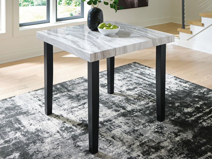 Lilyberg Gray/Black Square DRM Counter Table - Brand New