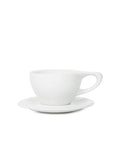 Photo of notNeutral LINO Large Latte Cup & Saucer (12oz/355ml) ( White ) [ notNeutral ] [ Coffee Cups ]